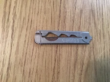 Vintage Cigar or Cigarette 3 Size Guillotine Cutter (ABBOTT)