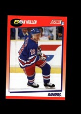 Brian Mullen 1991-92 Score Canadian Bilingual Hockey #59 New York Rangers