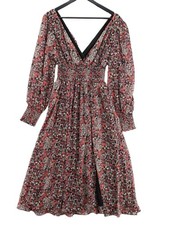 Goddiva Maxi Dress UK10 in Black