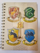 Harry Potter Notebook House Griffindor Ravenclaw Slytherin Gift A5 School