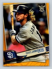 2019 Topps Big League #101 Travis Jankowski Gold San Diego Padres