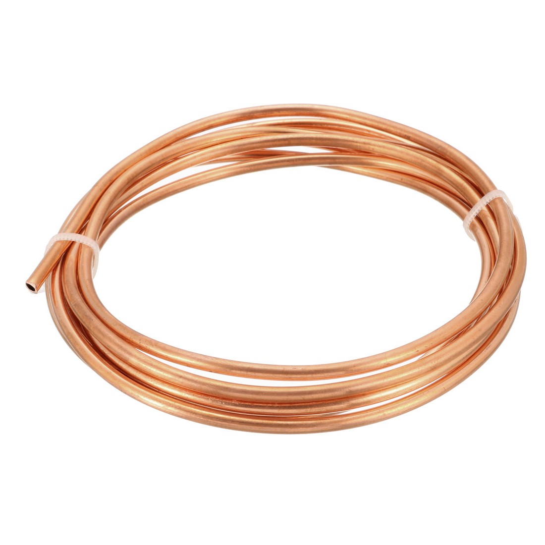 Refrigeration Tubing 3mm OD 2mm ID 6.5Ft Length Copper Tubing Coil