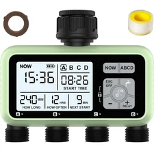 4 Oulet Digital Water Timer