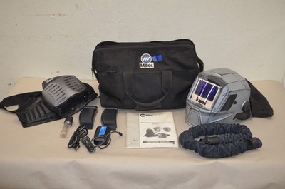 Miller T94i-R Auto-Darkening Welding Helmet w/ Miller PAPR System Group C