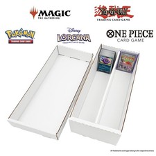 Trojan 10 x 1600 Count Trading Card Storage Box! Pokemon MTG Yugioh Match Attax