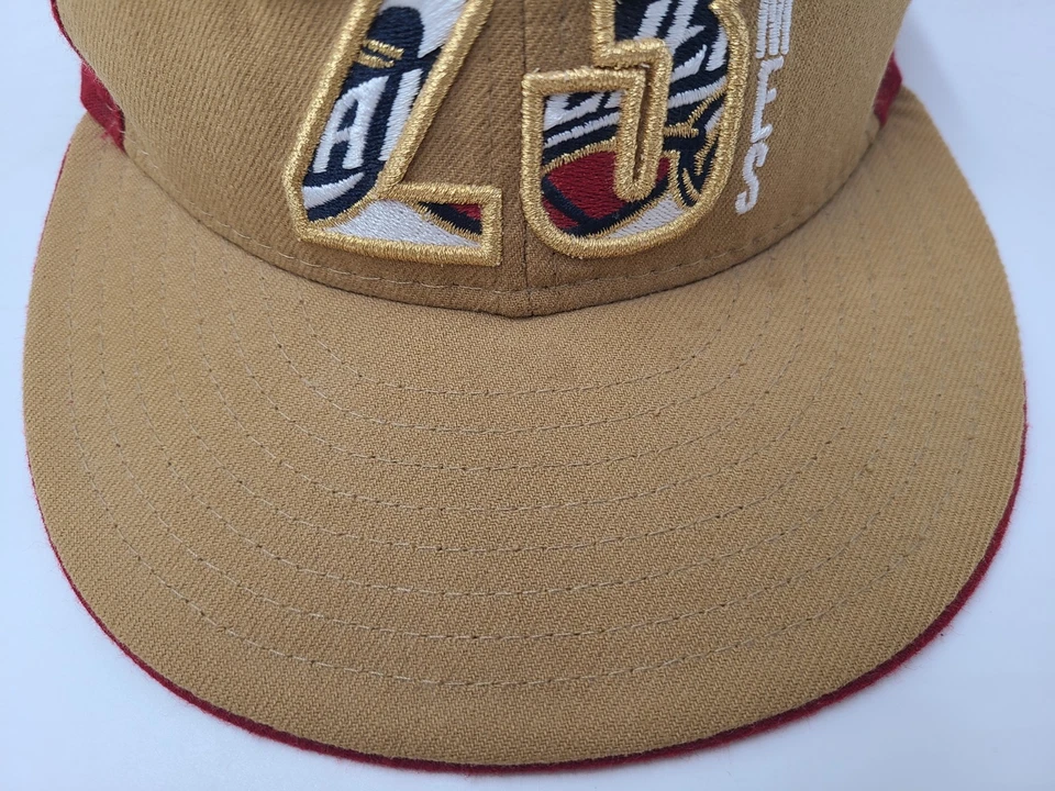 Boné chapéu vintage Cleveland Cavaliers LeBron James #23 New Era 59Fifty ajustado 7 1/8 - Imagem 3 de 4