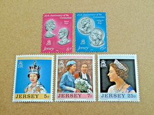 Jersey-1977 The 25th Anniversary of the Coronation of Queen Elizabeth II+1 other
