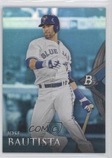 2014 Bowman Platinum Blue Sapphire Jose Bautista #33 e4e