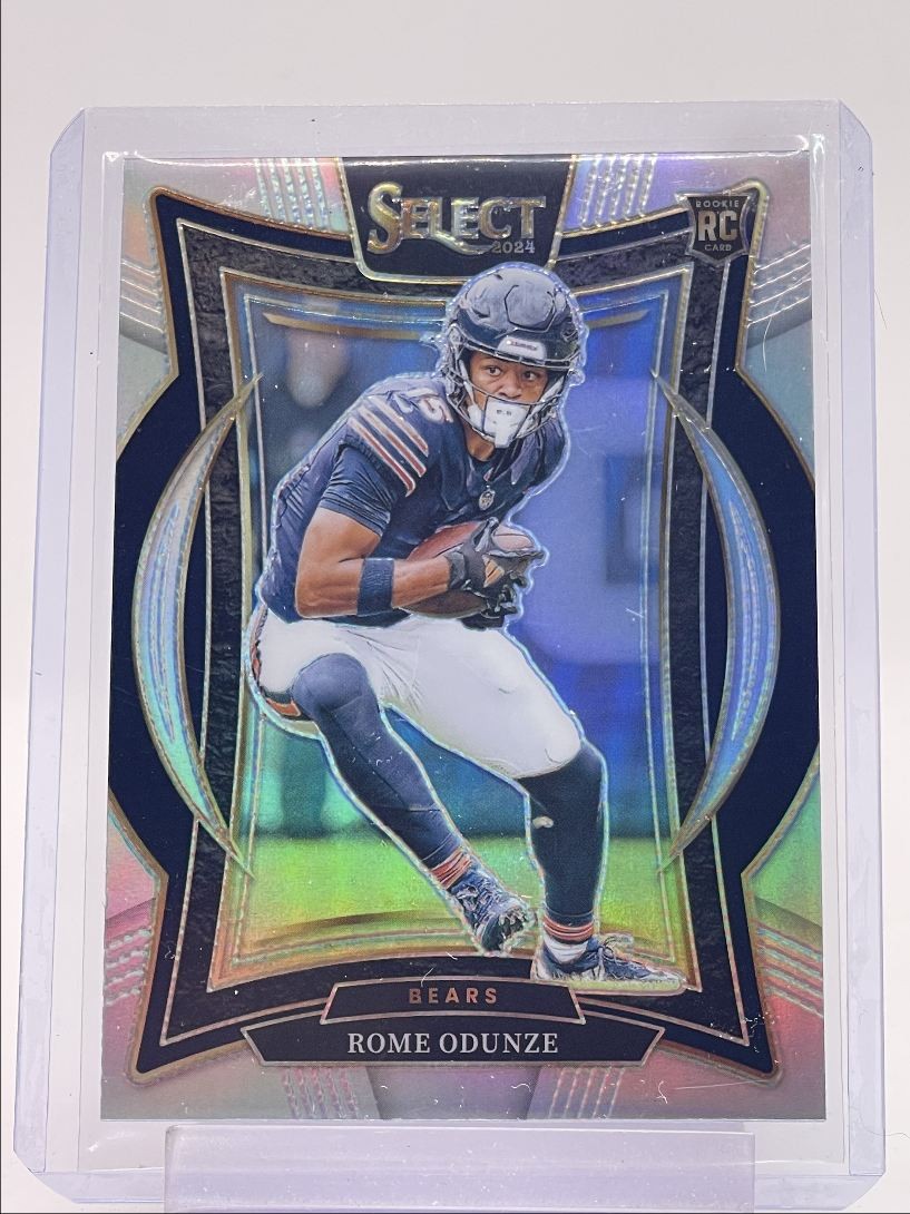 ROME ODUNZE 2024 SELECT CONCOURSE ROOKIE SILVER PRIZM BEARS RC Q3915