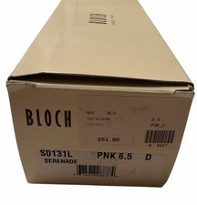 BLOCH Style SERENADE Pink Pointe Ballet Shoes S0131L Size 6.5