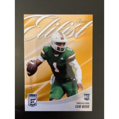 2025 Donruss Elite Football Roomie Elitist Rookie Cam Ward #8 Orange 100/199 🔥