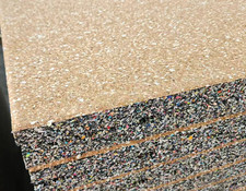 9 x 20mm Rubber Gym Tiles-Sand 80% EPDM Colour