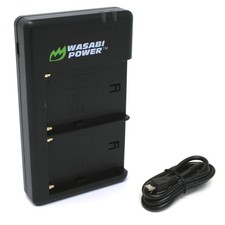 Wasabi Power Dual USB Battery Charger for Sony NP-F550, NP-F750 L-Series