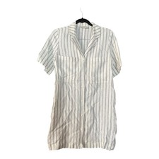 Everlane Dress Women Stripes XS 100% Linen