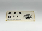 Hot Wheels Redline FERRARI 312P US Decal Sticker Sheet ORIGINAL !!!