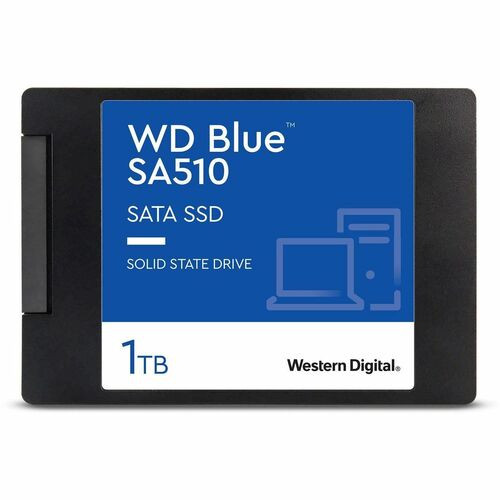 Твердотельный накопитель WD Blue WDS100T3B0A объемом 1 ТБ - 2,5 встроенных - SATA
