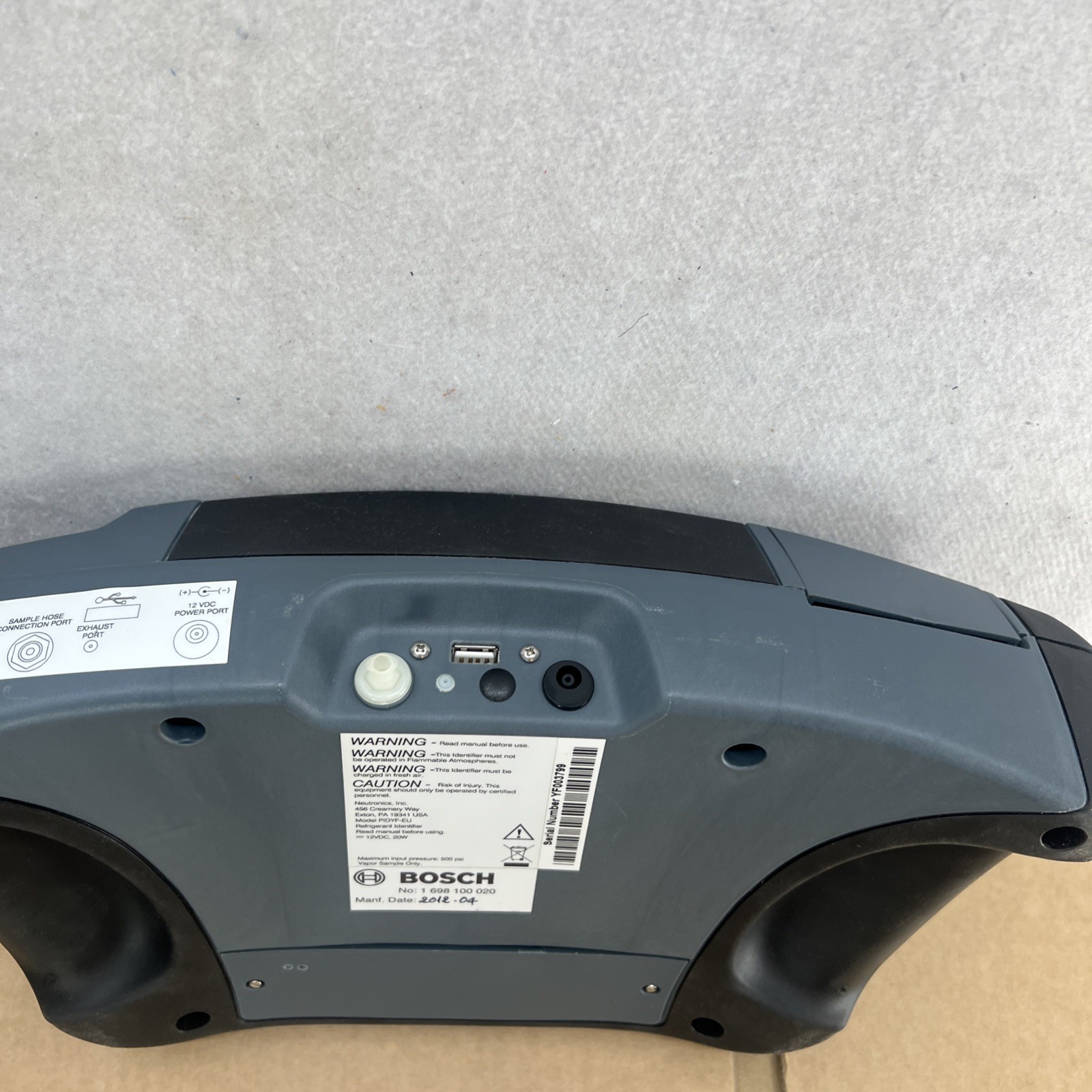 Neutronics Automotive Ultima ID Refrigerant Identifier Tool Machine Tested