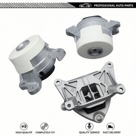 3pc Engine Motor Transmission Mount Kit For Mercedes-Benz GLC300 E200 2016-2020