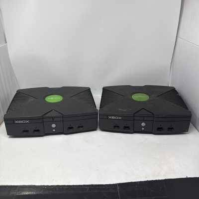 #ad #ad Lot of 2 Broken Original OG Microsoft Xbox Consoles Only For Parts or Repair $69.99