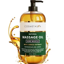 Cosmetasa Sore Muscle Massage Oil - 8.8 oz, Soothes Fl Oz (Pack of 1) 