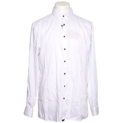 Olymp, Hemd, Größe: 44, 24/SEVEN DYNAMIC FLEX SHIRT, Weiß #PYr