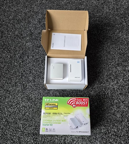 TP-LINK 300MBPS AV500 WIFI POWERLINE EXTENDER STARTER KIT ~ NEU ~ TL-WPA4220KIT - Bild 8 von 11