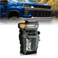 Headlight For Silverado 2500HD 3500HD 2020-2024 Passenger Right