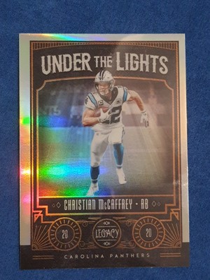2020 Panini Legacy Under The Lights UL-CM Christian McCaffrey Carolina Panthers