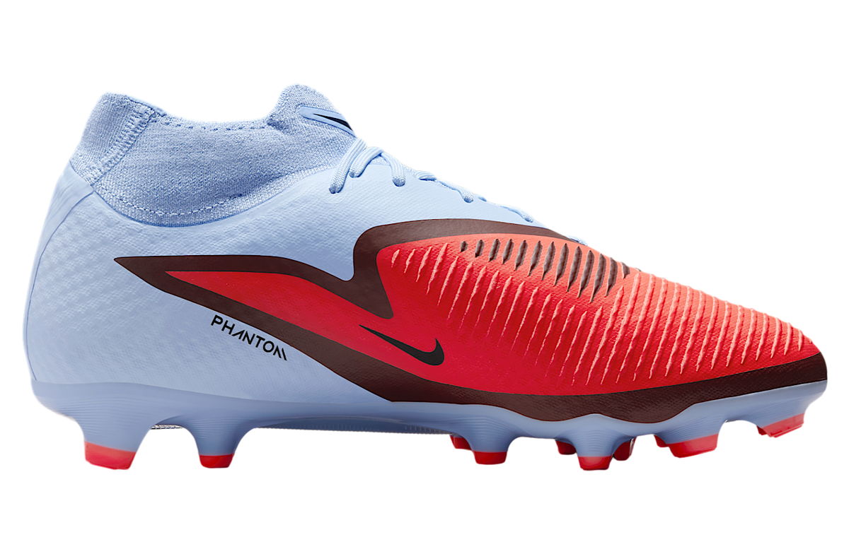 Nike Phantom 6 High Academy FG/MG Mens Soccer Cleats Blue  display picture 1