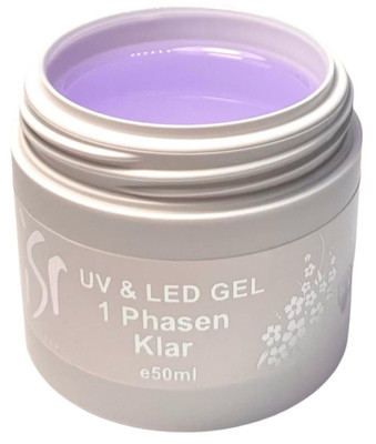 ISR UV Gel 1 Phasen klar keine Hitzeentwicklung Honigeffekt Aufbaugel 3 Phasen
