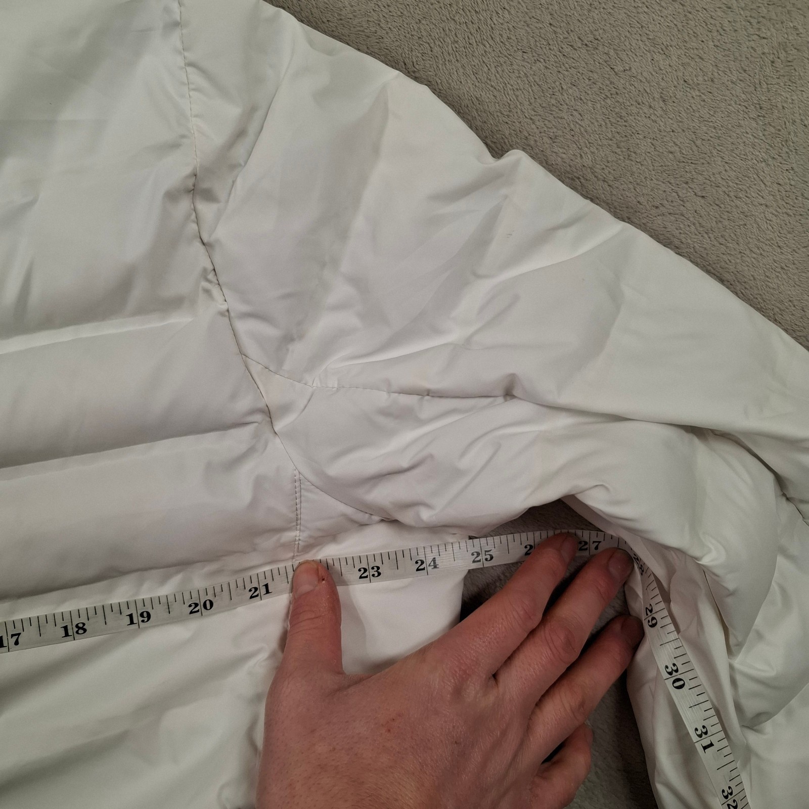 Michael Kors Jacket Mens Large White Puffer Quilted Insulated Recycled thumbnail 11