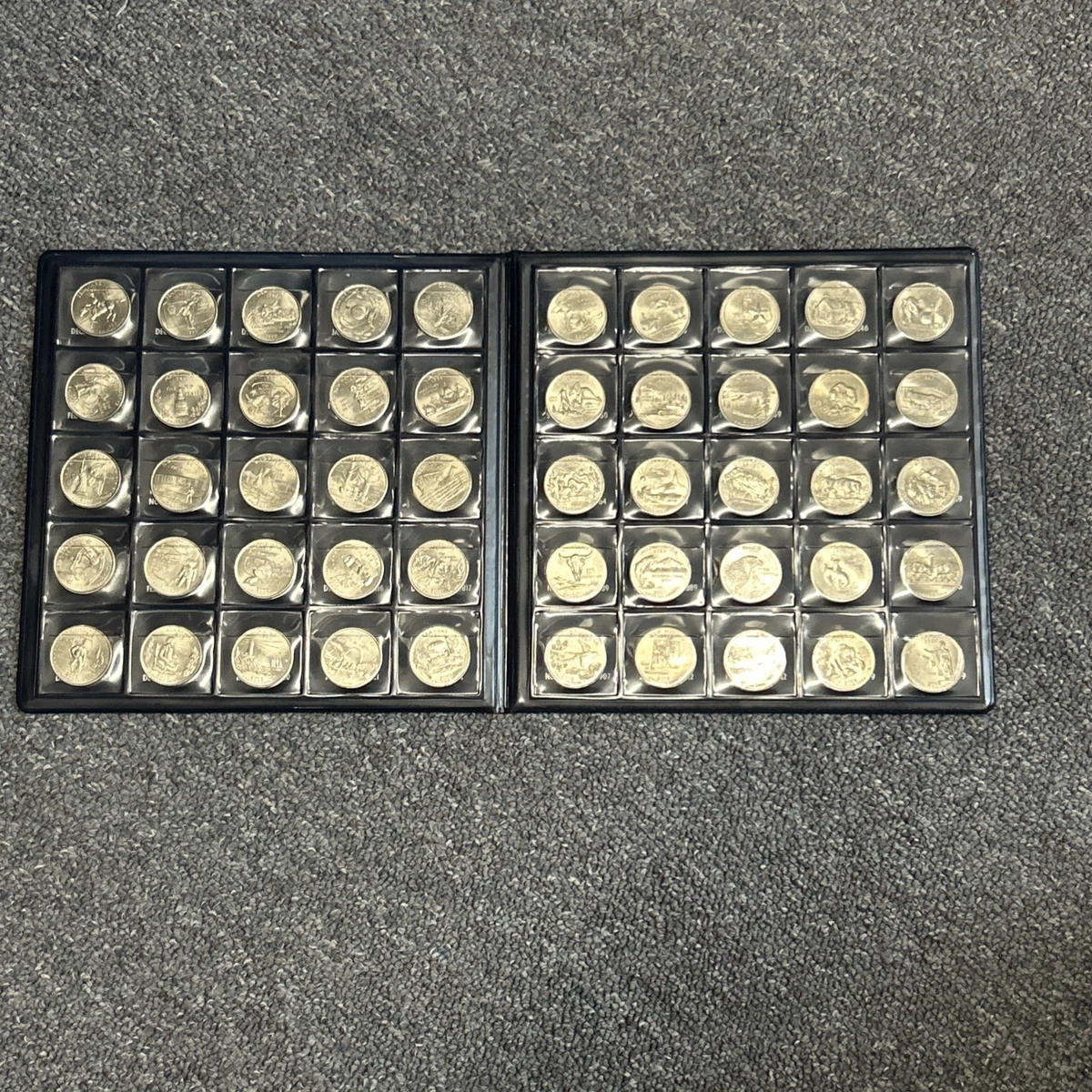 曾流通1999 年50 年州套装美国25 美分州(1999 - 2008) | eBay