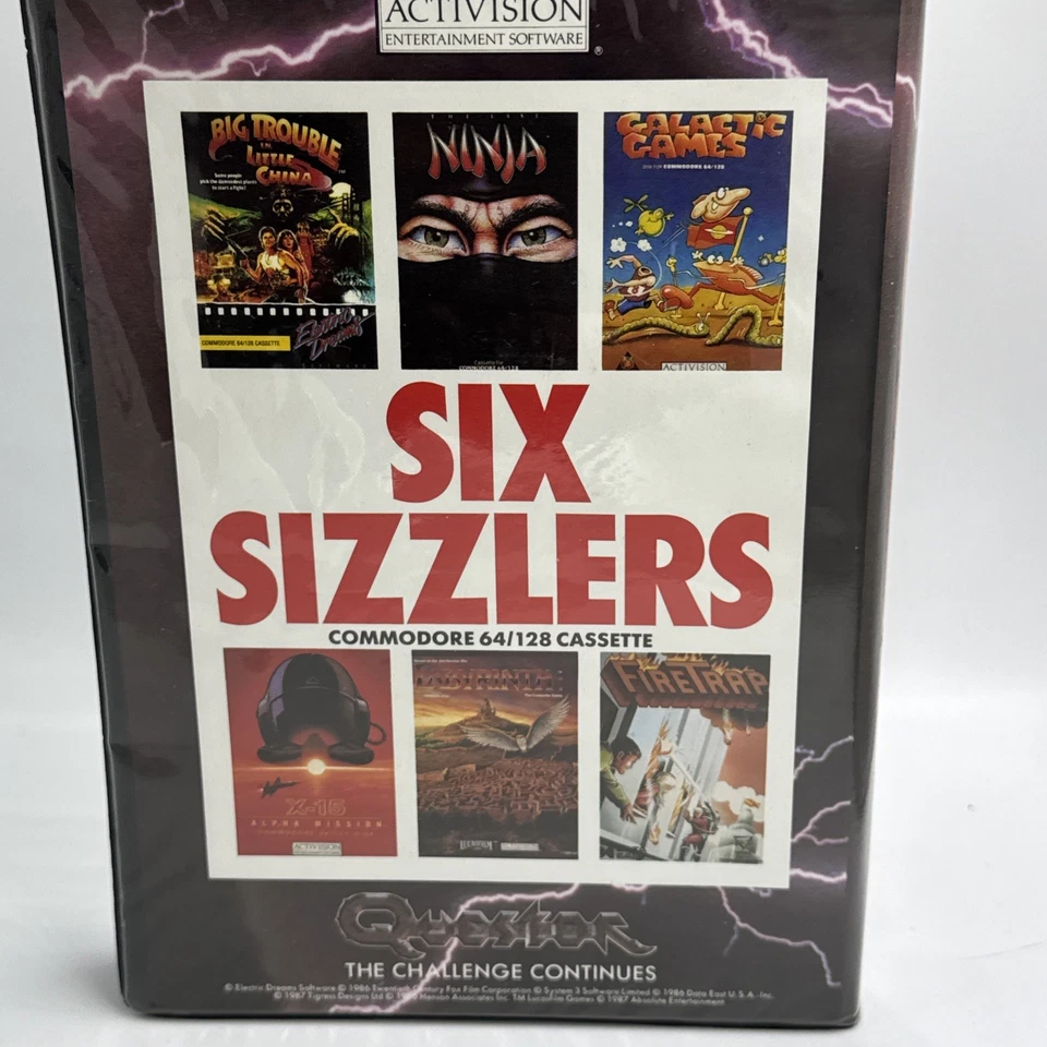 Activision Commodore 64 Datasette Box The Last Ninja, Labyrinth, Big Trouble In - Bild 3 von 4