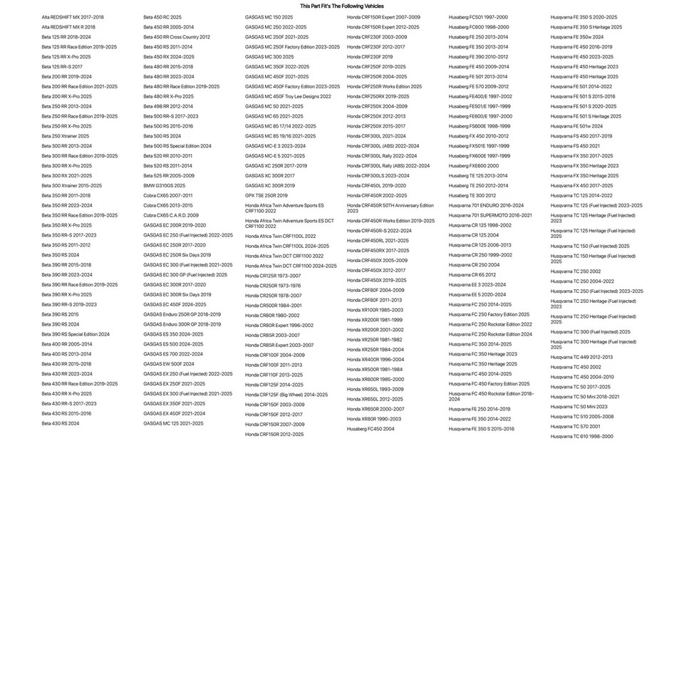 Tusk Rim Lock Nut/Spacer Kit Black For HUSQVARNA WMX 510 1990 Foto 2 de 4