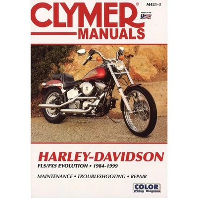 Harley Davidson FLS FXS Evolution (1984-1999) Reparaturhandbuch Clymer - Bild 1 von 4