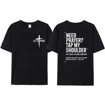 Need Prayer - Tap My Shoulder Let s Pray Christian Faith