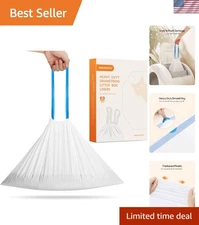 20pcs Cat Litter Box Liners with Drawstring - Fits MW-SC01/MW-SC02 Models