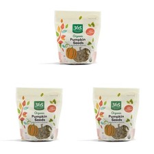 365 by Whole Foods Market, Organic Pumpkin Seeds, 8 Ounce Pack of 3 