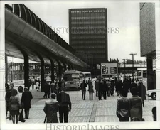 1979 Press Photo: Ultra Modern Rapid Transit System - Dusseldorf Germany