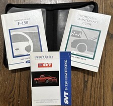 Rare 2002 Ford SVT Lightning Owners Manual Gu...