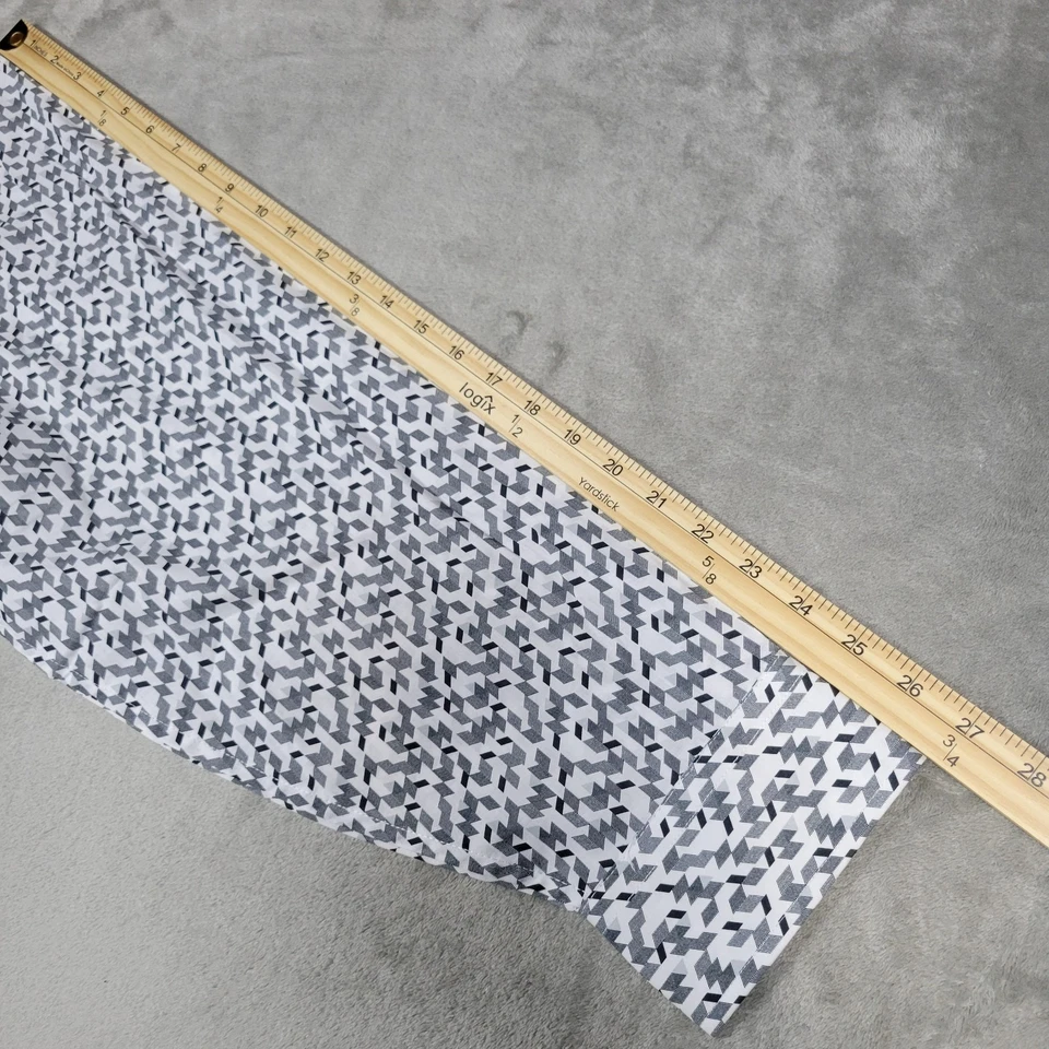 Van Heusen Button Down Dress Shirt Mens 2XL Gray White Stain Shield NWT - Image 3 of 4