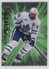 2024-25 Upper Deck Fleer Ultra Power Green Achievement /50 Auston Matthews u2v