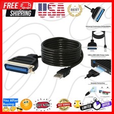 USB to Parallel IEEE 1284 Printer Cable Adapter