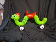 Vintage Radio Flyer Inchworm Ride-On Toy Bounce  Go Caterpillar, Used