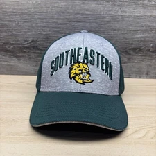 Southeastern Louisiana Lions Hat Cap Strap Back Mens Green Gray College Football