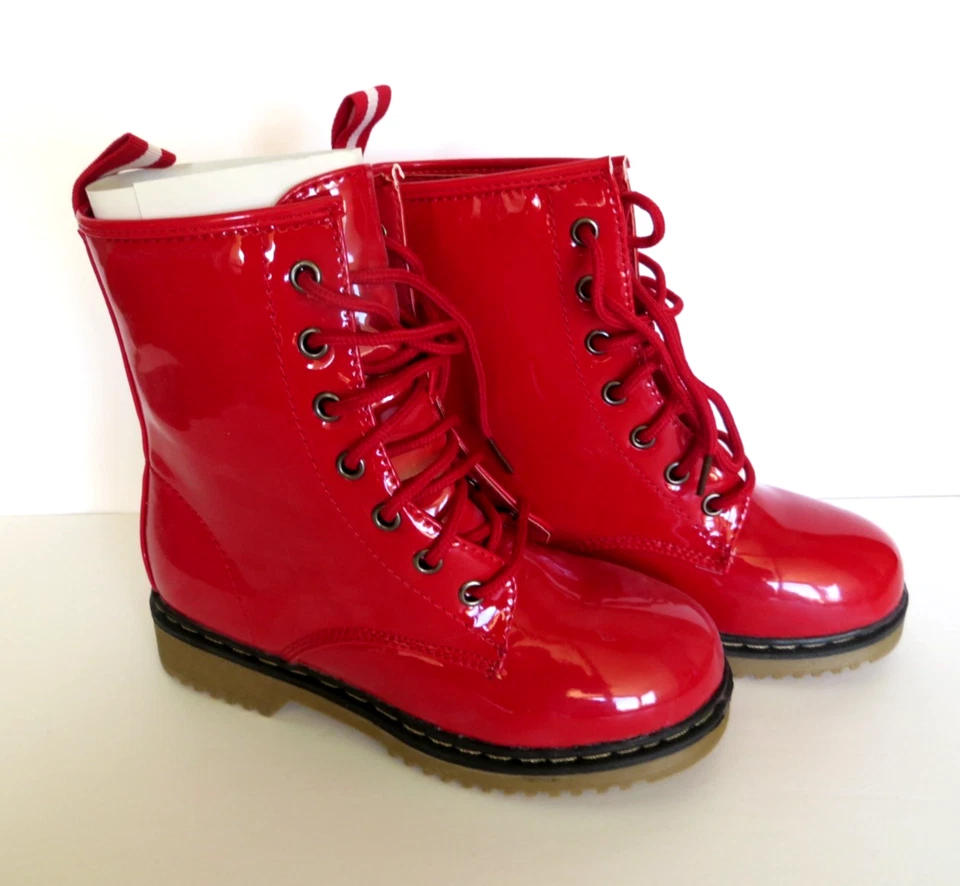 Link Alyson-01K Botas Rojas, Nuevas, Talla 1 (Niño Pequeño 1) Foto 3 de 4