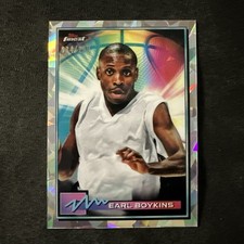 2021 Topps Finest Basketball Earl Boykins Atomic Refractor #54