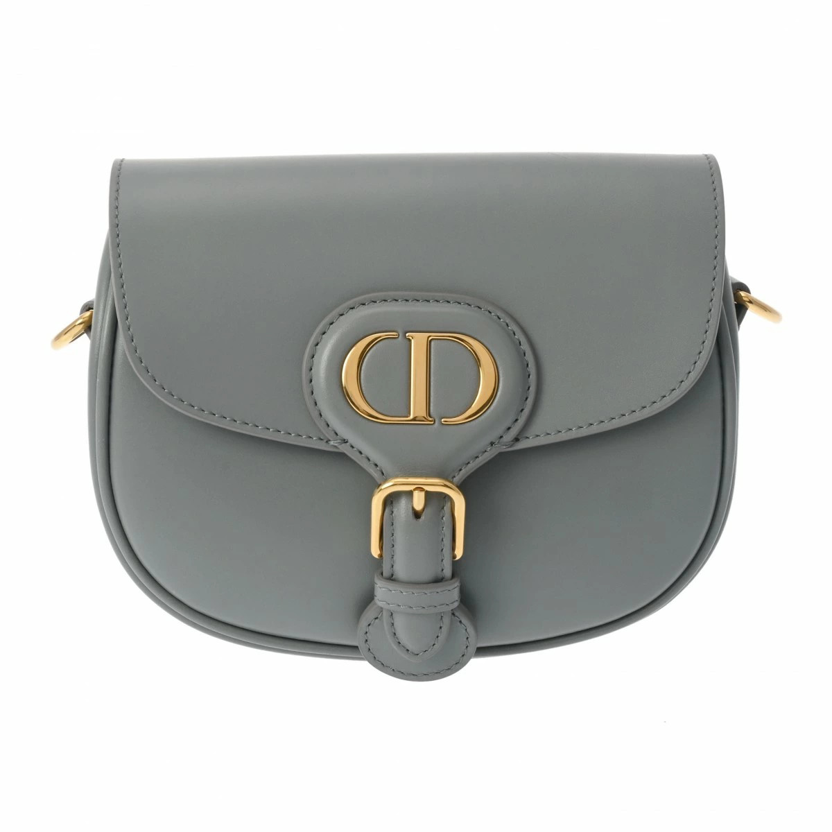 CHRISTIAN DIOR Bobby Bag Gray Calfskin Shoulder | eBay