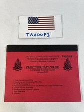 Pashto Military Police Language Survival Guide Civil 2007 PV0009S