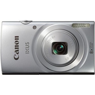 Canon PowerShot ELPH 135/ IXUS 145/ IXY120 Digital Camera 16MP 8x Zoom - Silver